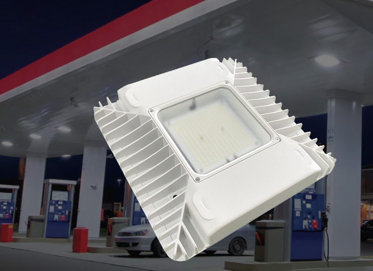 100w 120w led canopy lights lamp for petrol Gas Station