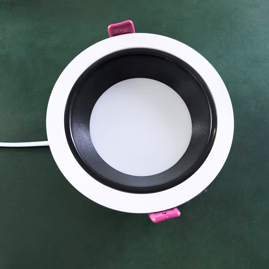 7w 12w Three Colors Tunable Indoor Led Ceiling Downlight Spotlight for Home Office Living Room Lighting
