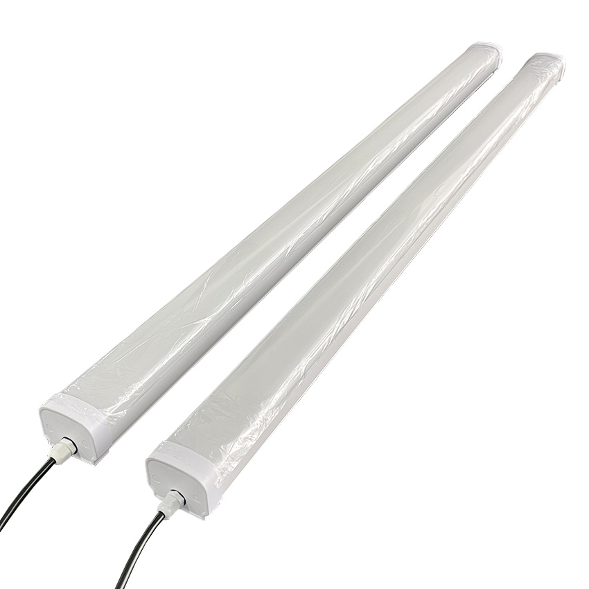 wholesale ip65 led tri-proof light 40w 2cct 150lm, led shop lights for garage
