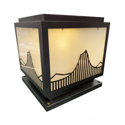 LED Solar Pillar Lights